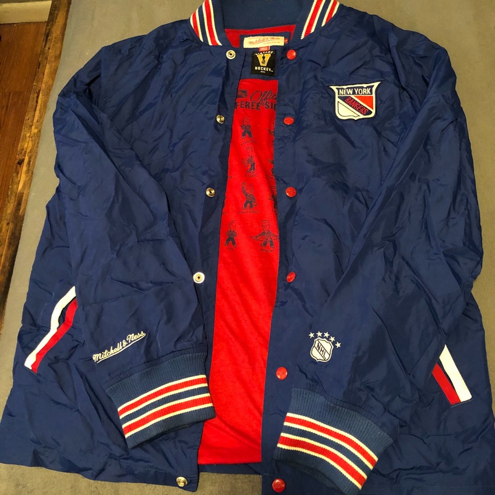 Mitchell and Ness “NY Rangers” Jacket